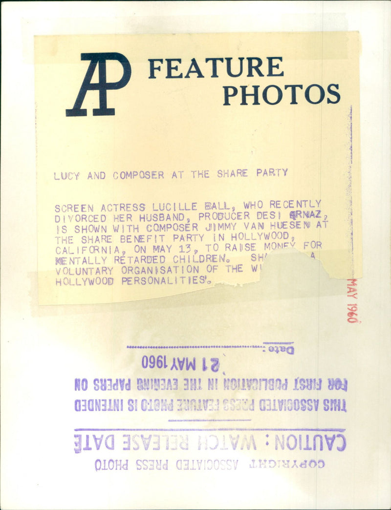 Lucy Ball - Vintage Photograph