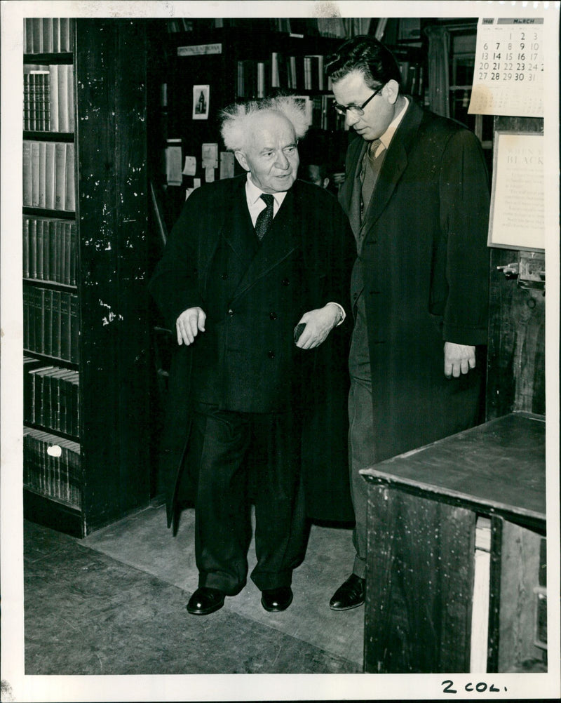 Mr. Ben-Guiron - Vintage Photograph