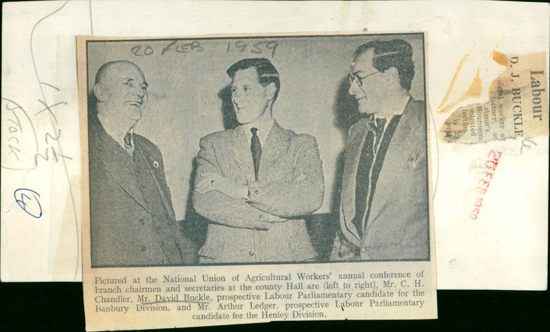 David Buckle - Vintage Photograph