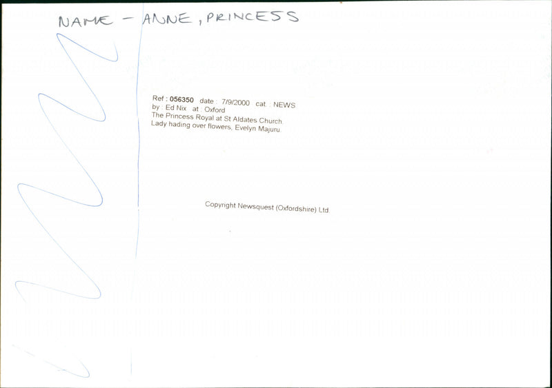 Princess Anne - Vintage Photograph