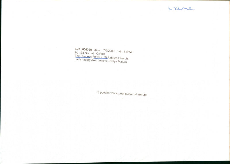 Princess Anne - Vintage Photograph