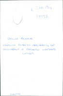 David Buckle - Vintage Photograph