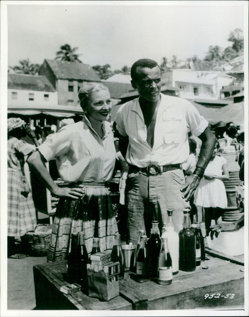 Harry Belafonte in Island In The Sun - Vintage Photograph