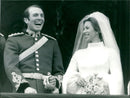 Princess Anne & Capt. Mark Phillips - Vintage Photograph