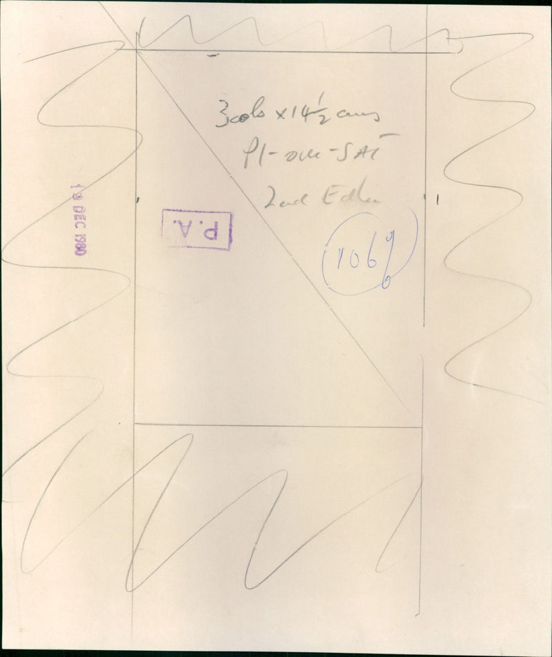 Tom Baker - Vintage Photograph