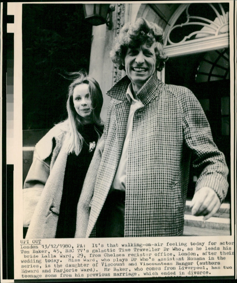Tom Baker - Vintage Photograph