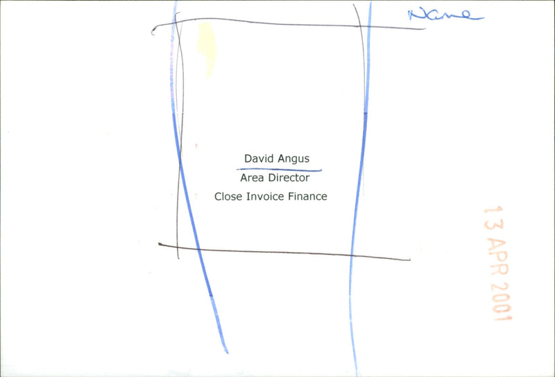 David Angus - Vintage Photograph