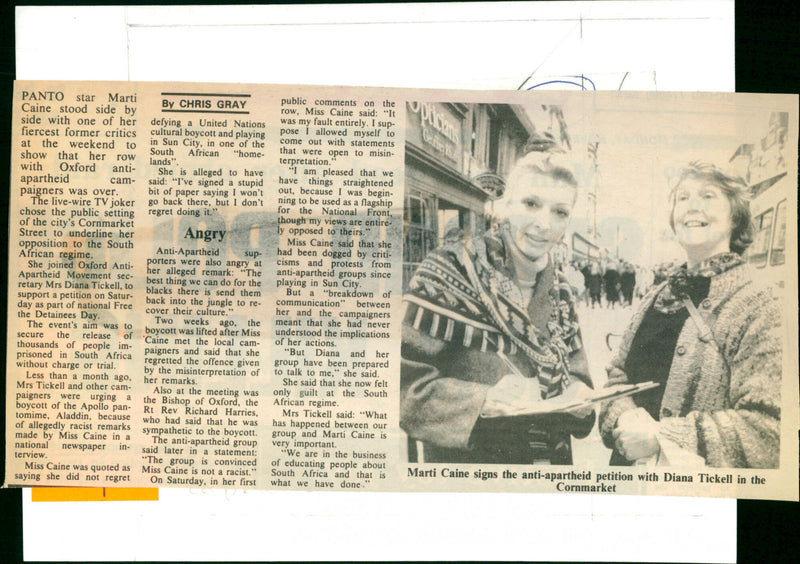 Marti Caine - Vintage Photograph