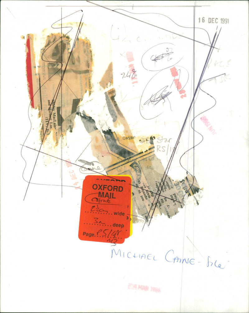 Michael Caine - Vintage Photograph