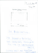 Rodney Buckton - Vintage Photograph