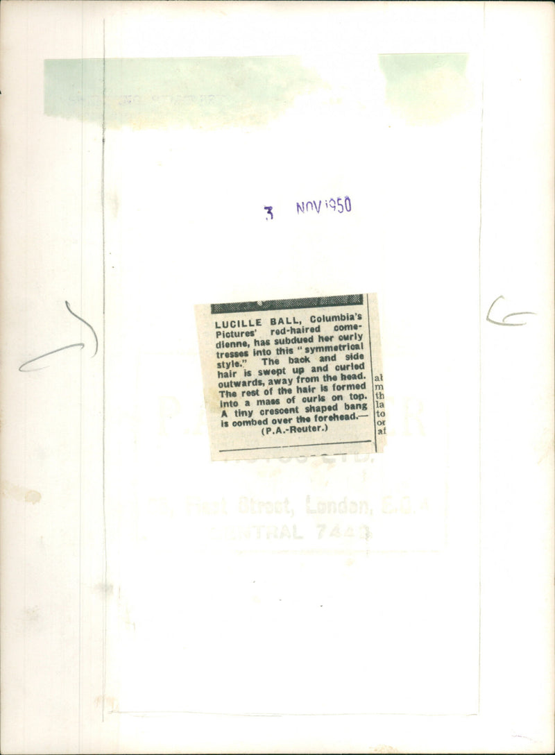 Lucille Ball - Vintage Photograph