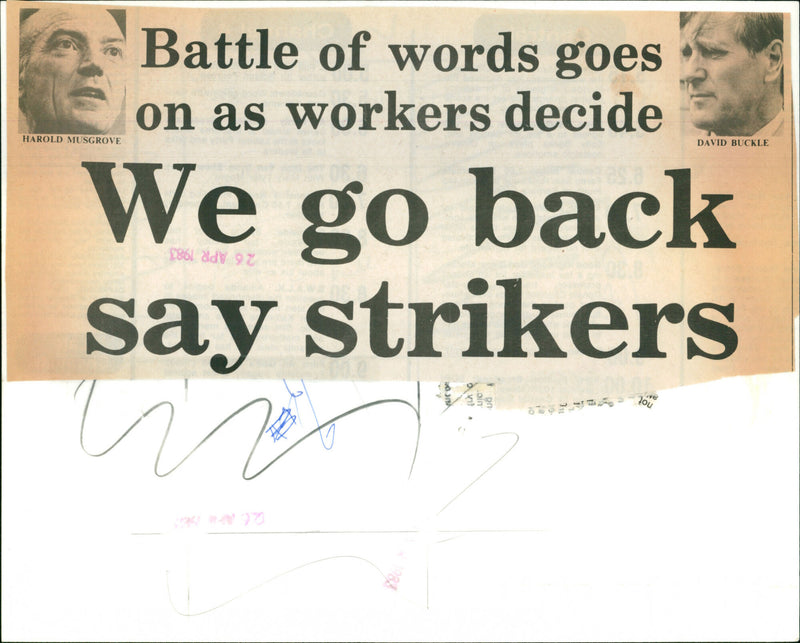 David Buckle - Vintage Photograph