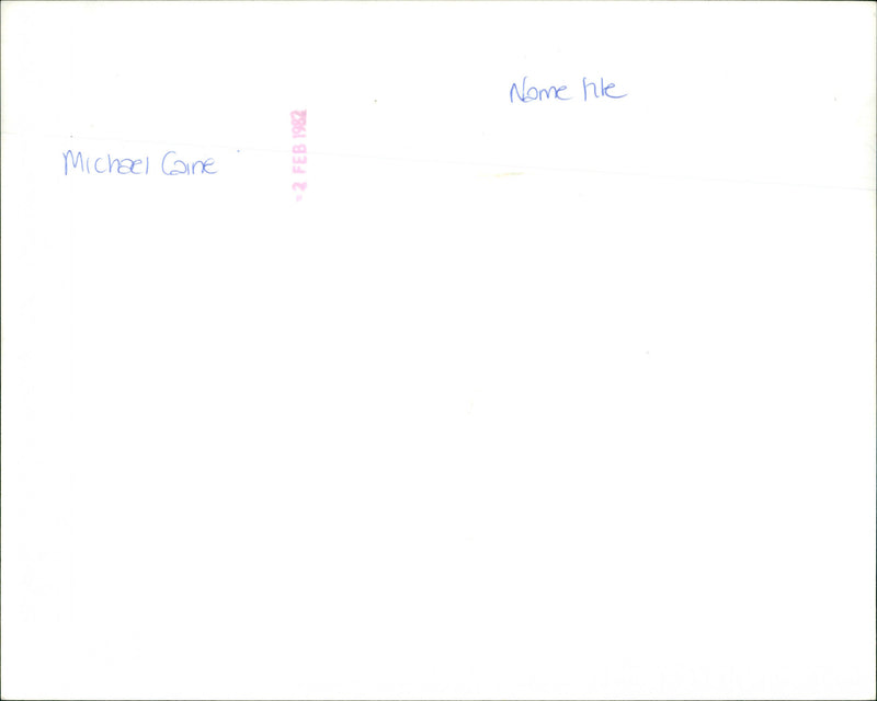 Michael Caine - Vintage Photograph