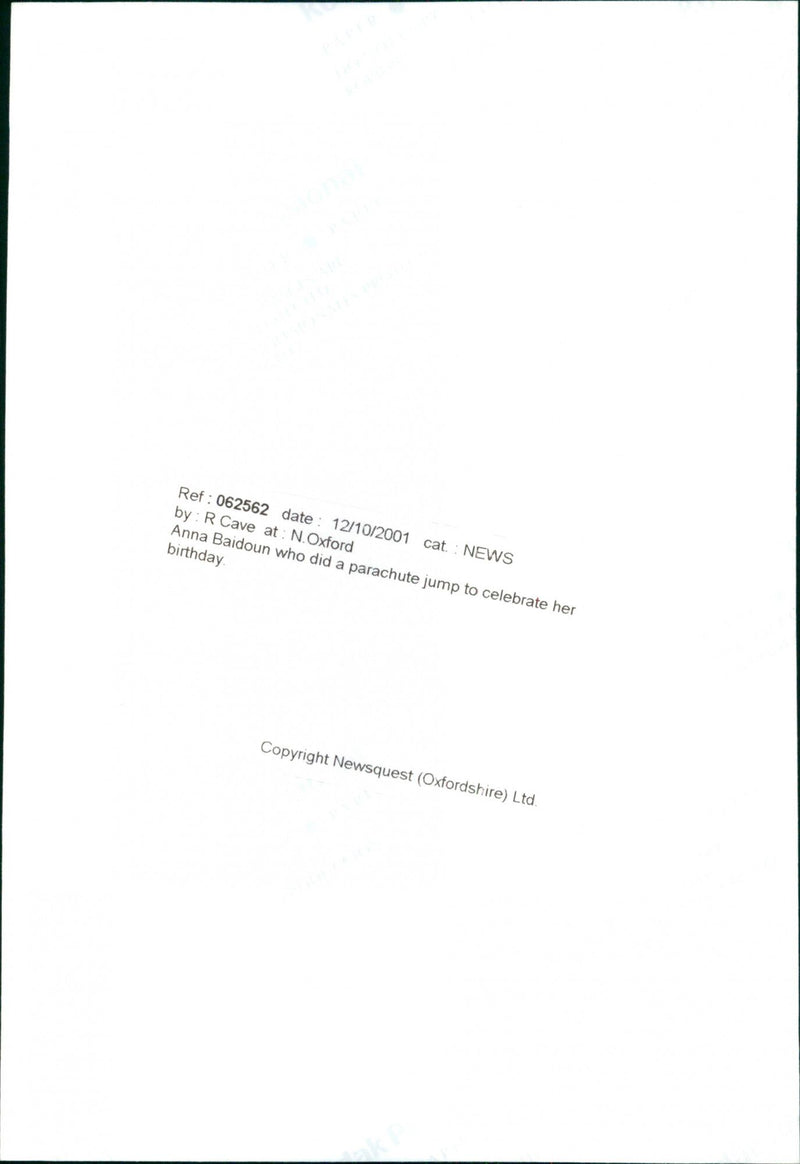 Anna Baidoun - Vintage Photograph