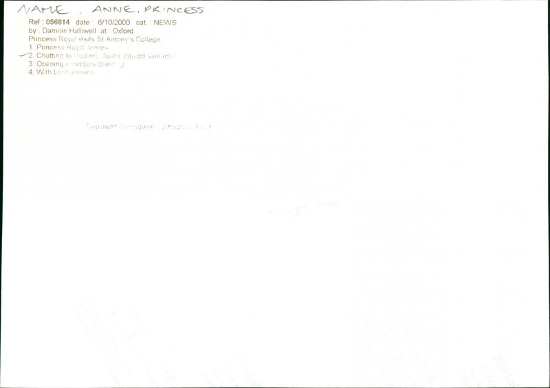 Princess Anne - Vintage Photograph