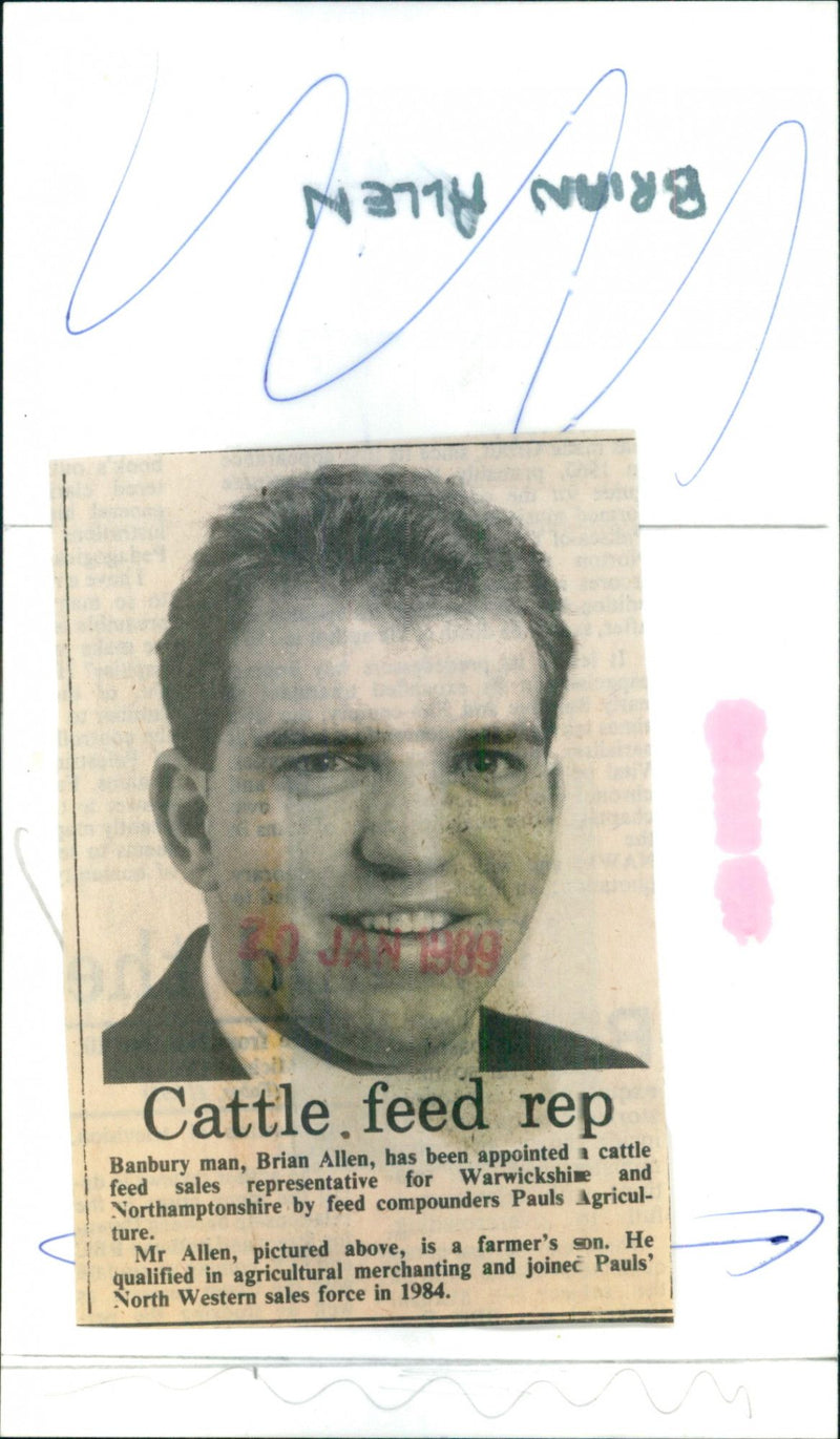 Brian Allen - Vintage Photograph