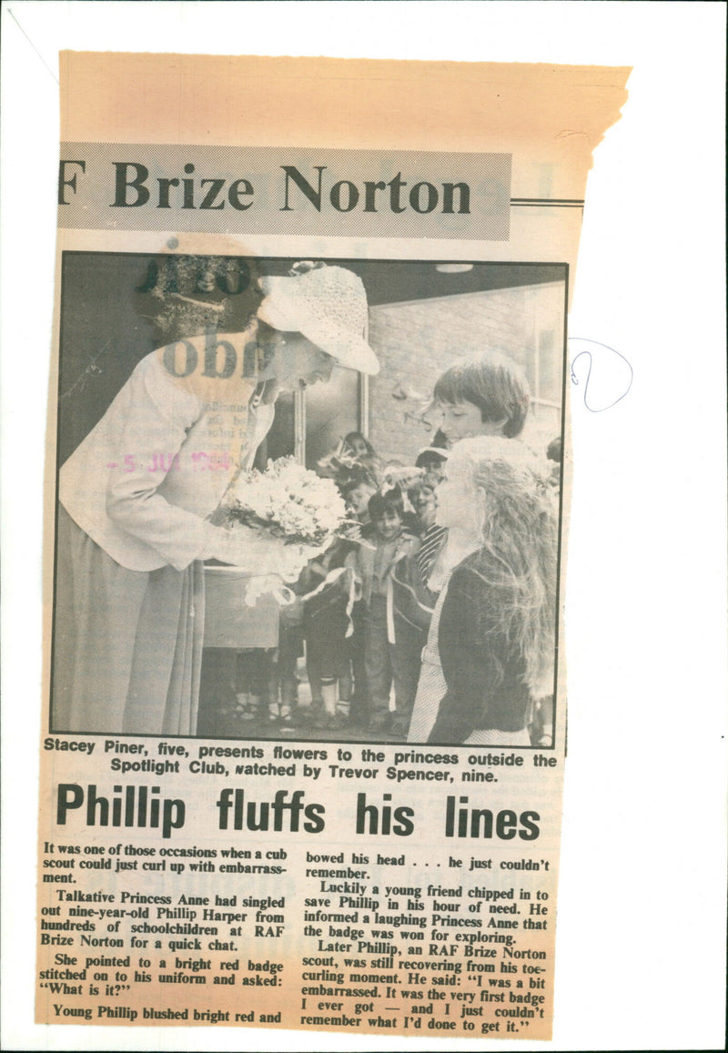 Princess Anne - Vintage Photograph