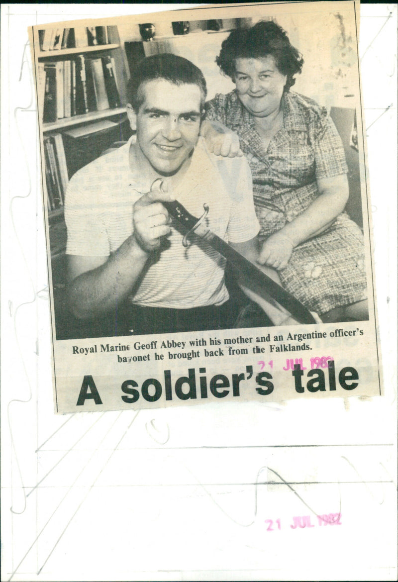 Geoff Abbey - Vintage Photograph