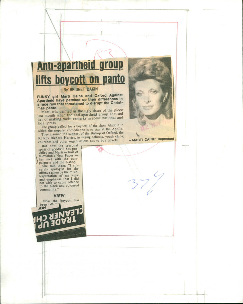 Marti Caine - Vintage Photograph