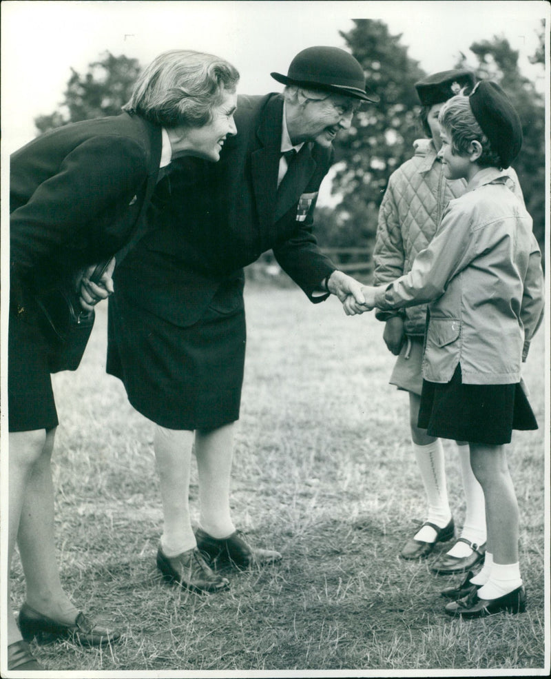 Lady Baden-Powell - Vintage Photograph