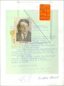 Hilary Benn - Vintage Photograph