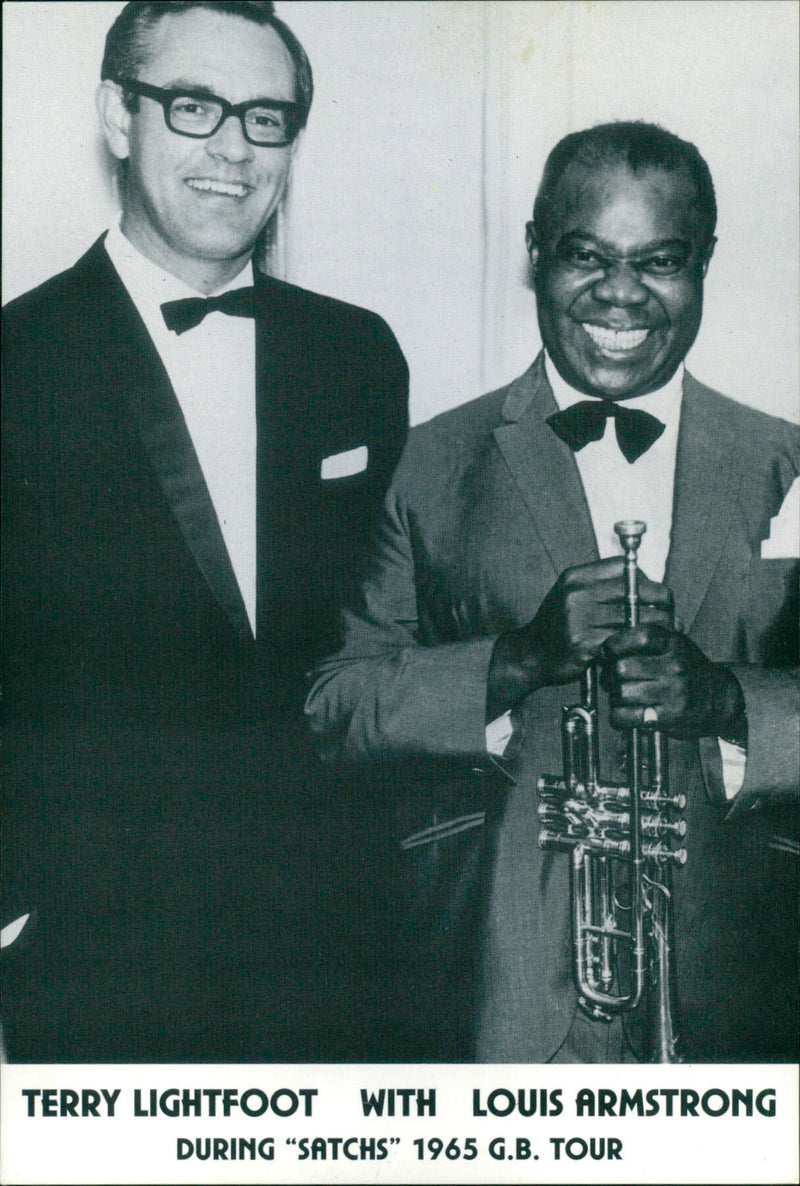 Louis Armstrong - Vintage Photograph
