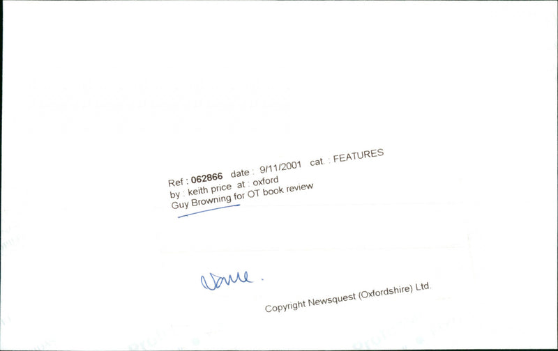 Guy Browning - Vintage Photograph