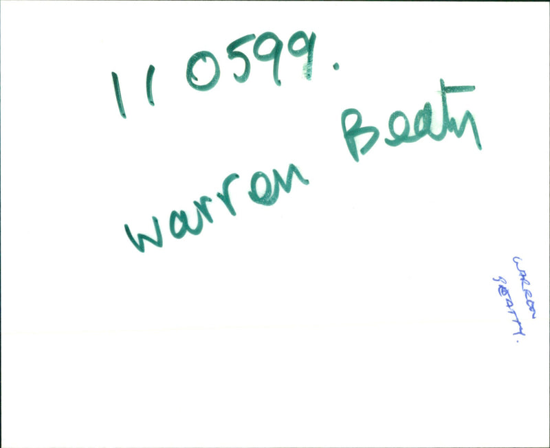 Warren Beatty - Vintage Photograph