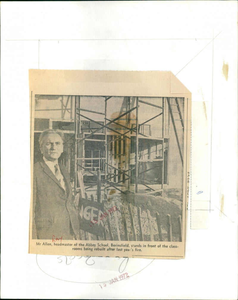 Ray Allen - Vintage Photograph