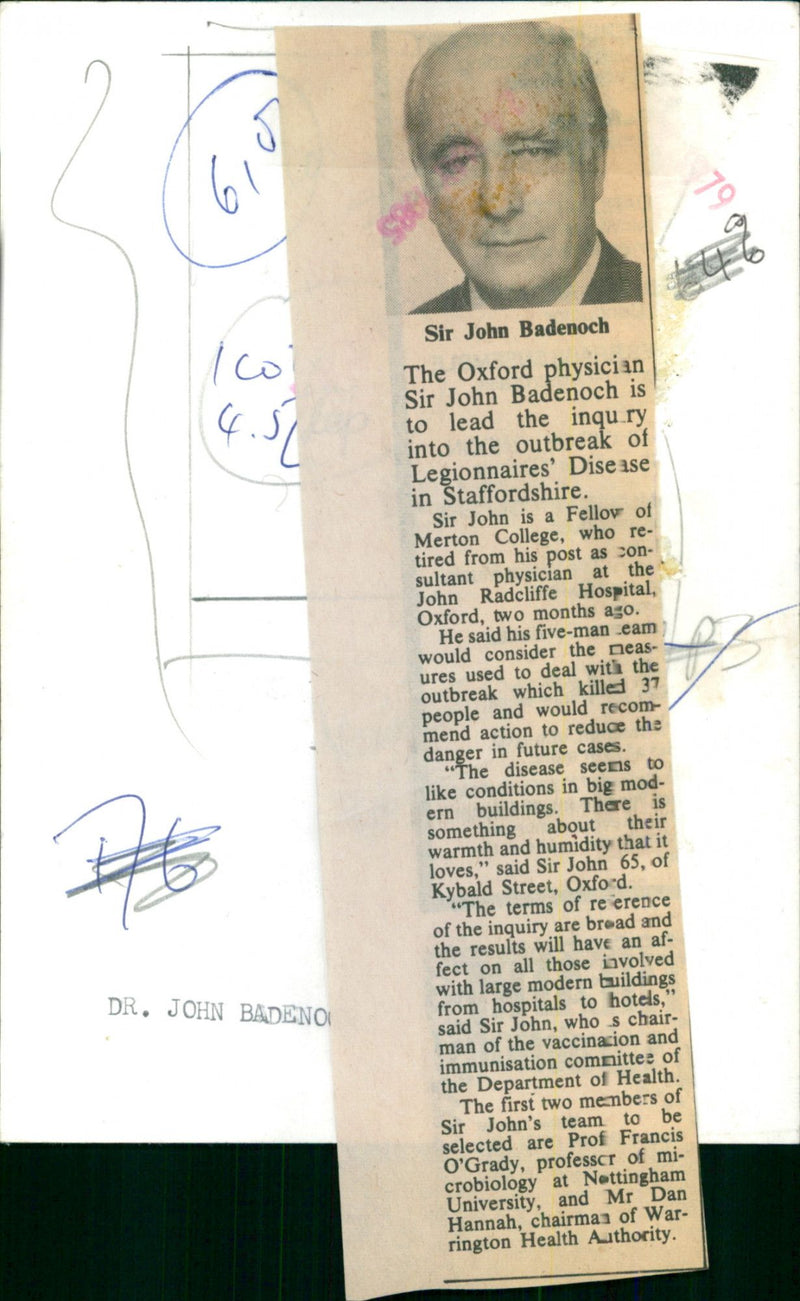 John Badenoch - Vintage Photograph