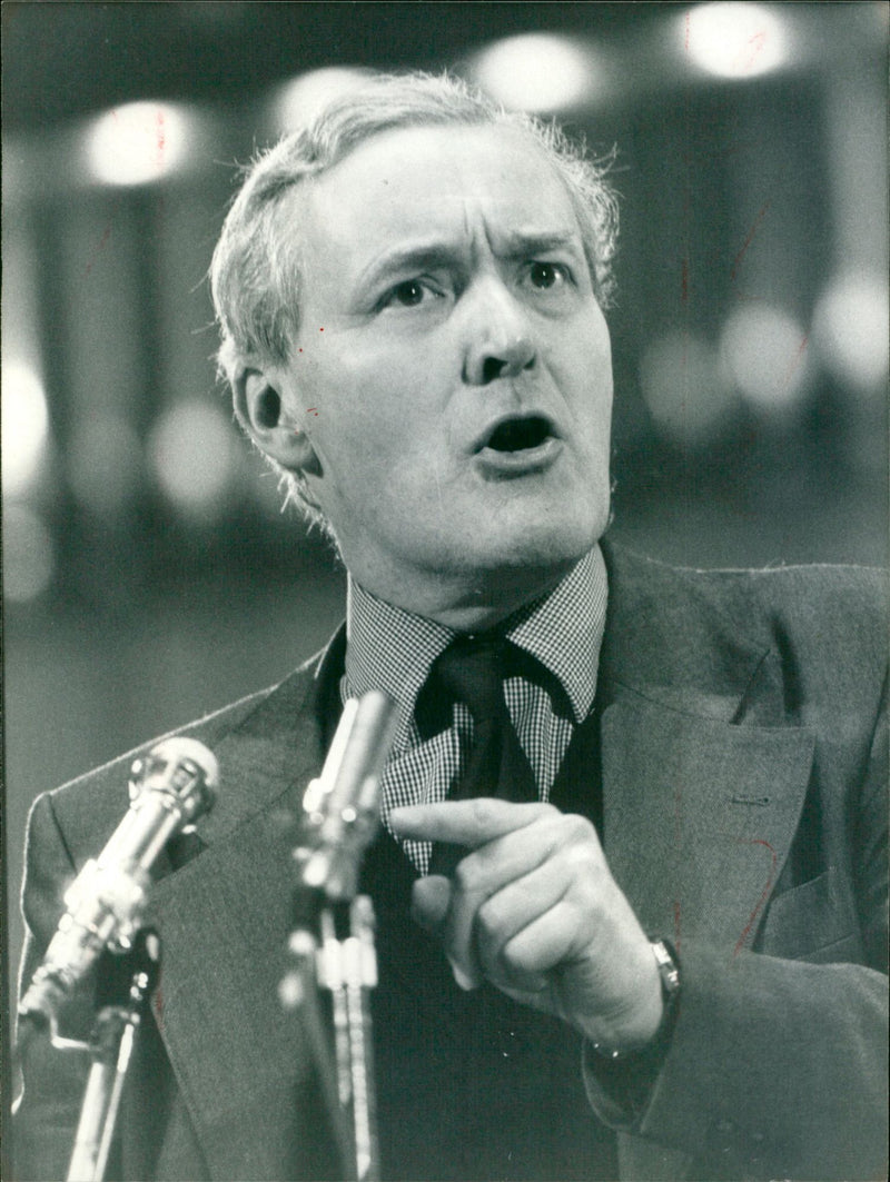 Tony Benn - Vintage Photograph