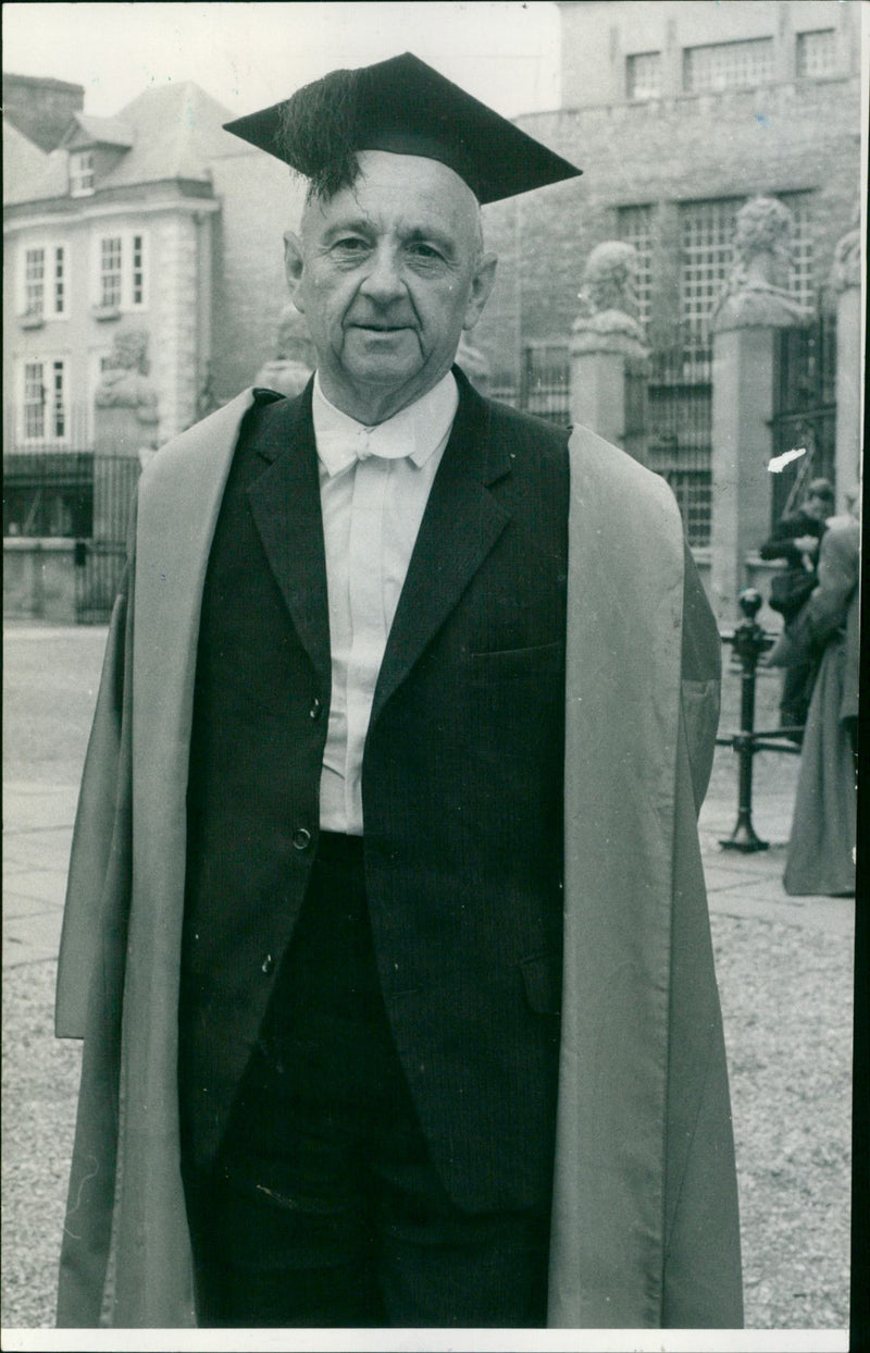 Prof. Max Beloff - Vintage Photograph