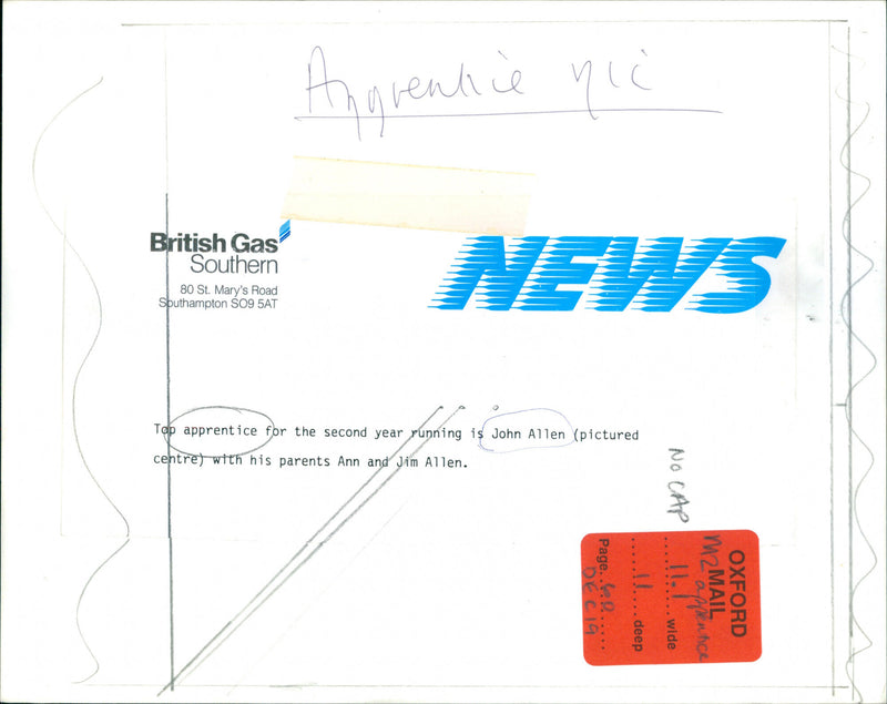 John Allen - Vintage Photograph