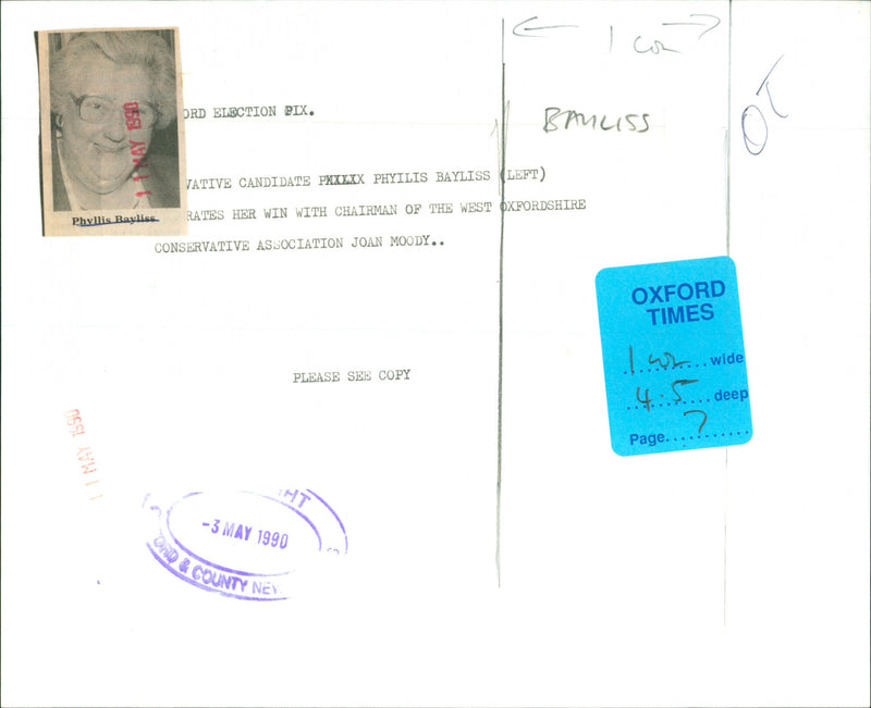 Phyllis Bayliss - Vintage Photograph