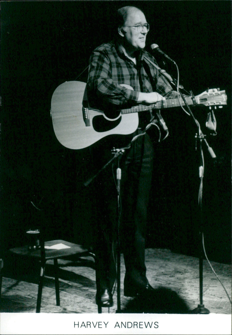 Harvey Andrews - Vintage Photograph