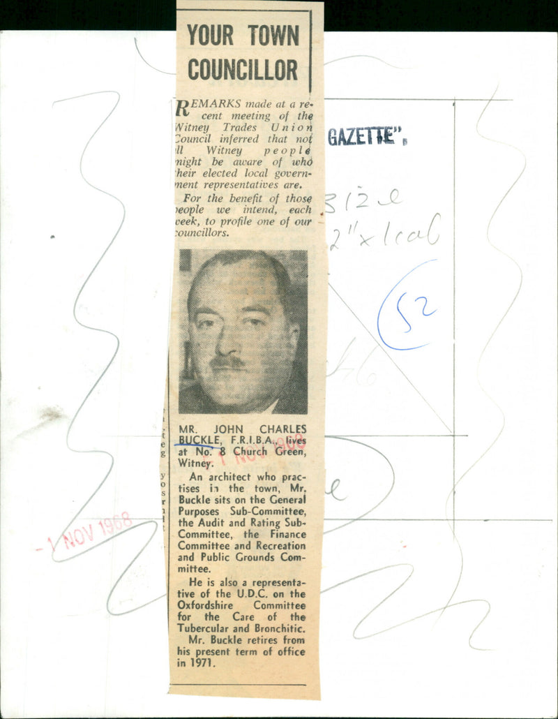 John Charles Buckle - Vintage Photograph