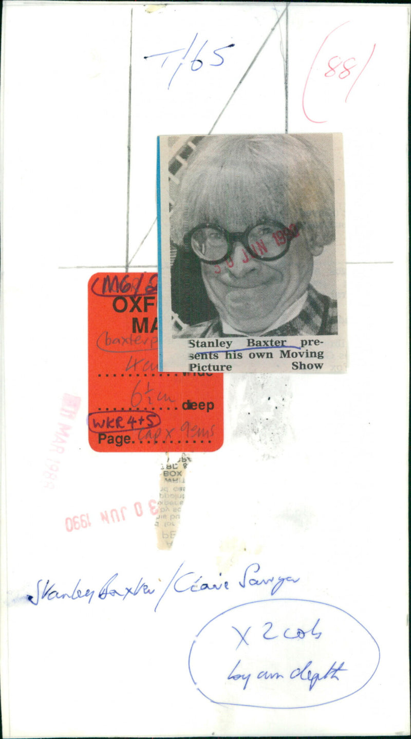 Stanley Baxter - Vintage Photograph