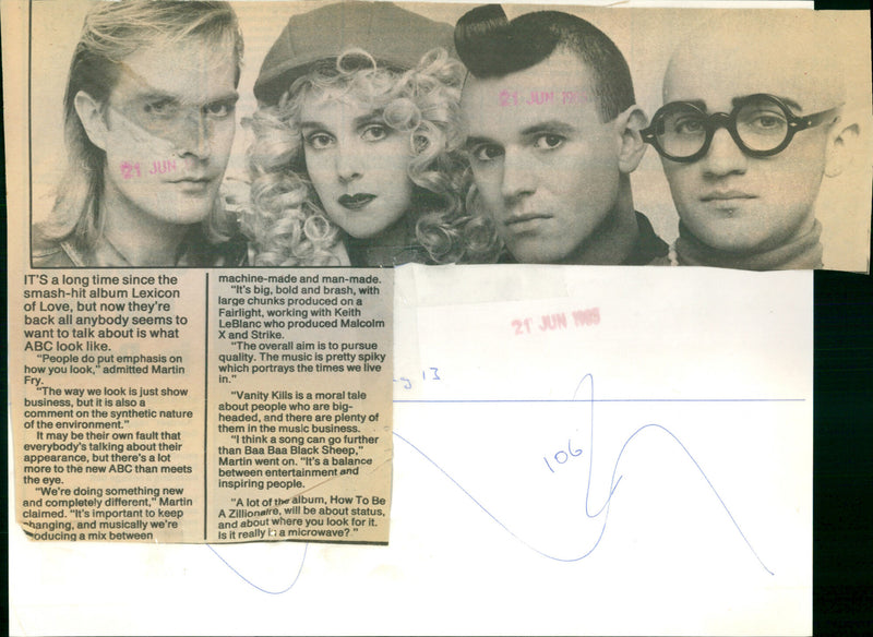 ABC - Vintage Photograph