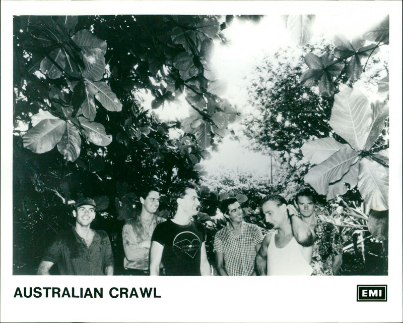 Australian Crawl - Vintage Photograph
