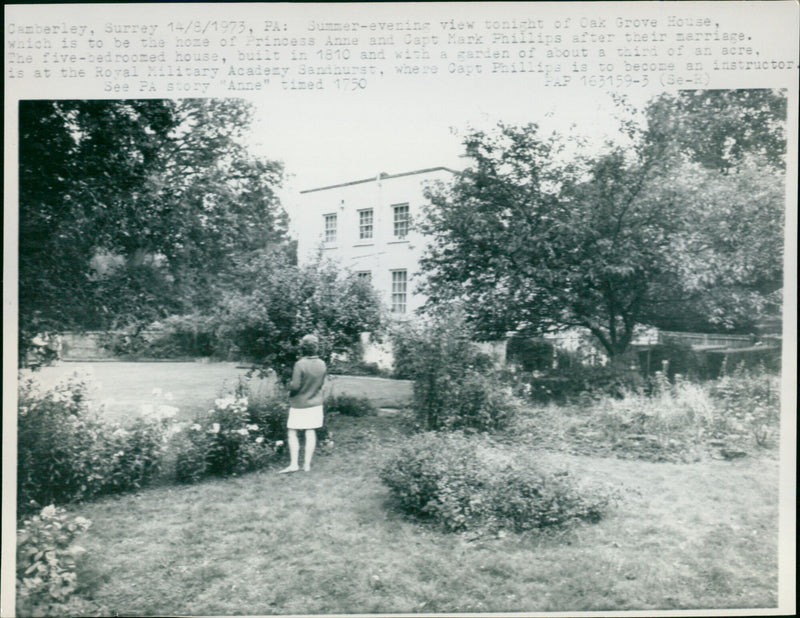 Oak Grove House - Vintage Photograph