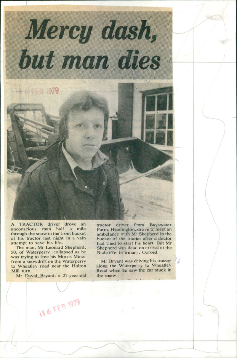 David Bryant - Vintage Photograph