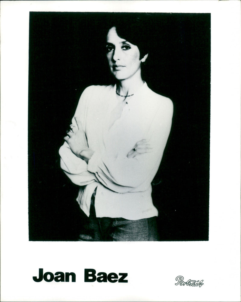 Joan Baez - Vintage Photograph