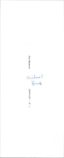 Michael Buck - Vintage Photograph