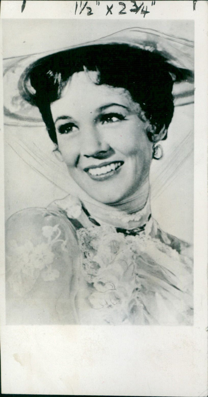 Julie Andrews - Vintage Photograph