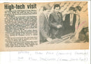 Tony Baldry MP, Brian Lee, Mike Dalgleish and Alan Mole - Vintage Photograph