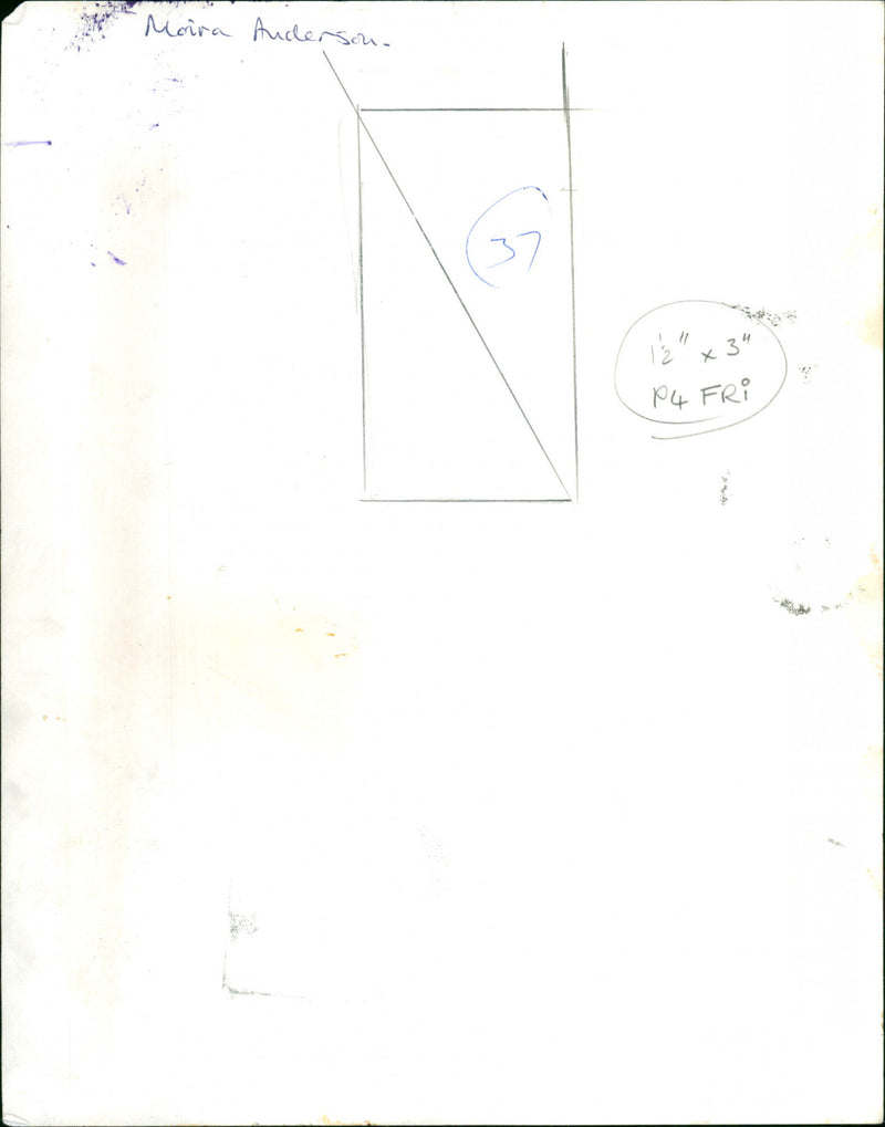 Moira Anderson - Vintage Photograph