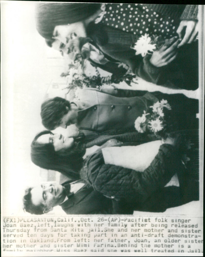 Joan Baez - Vintage Photograph