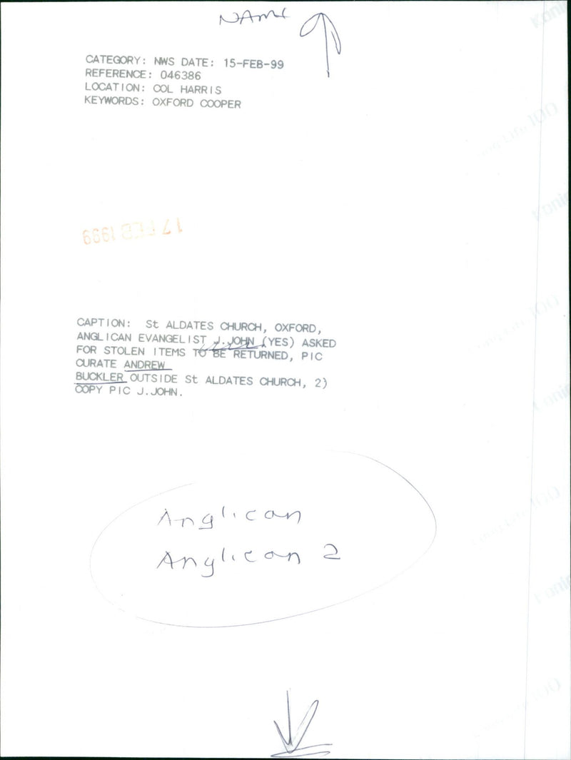 Andrew Buckler - Vintage Photograph