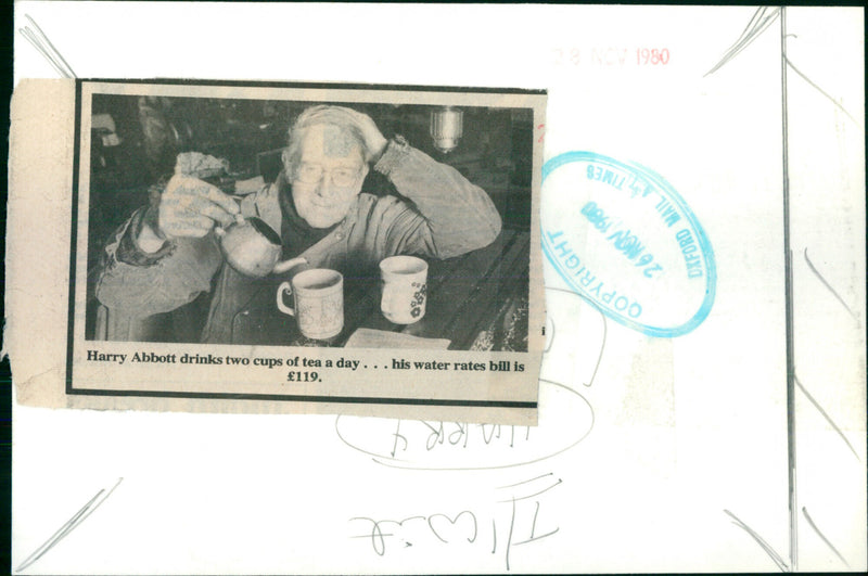 Harry Abbott - Vintage Photograph