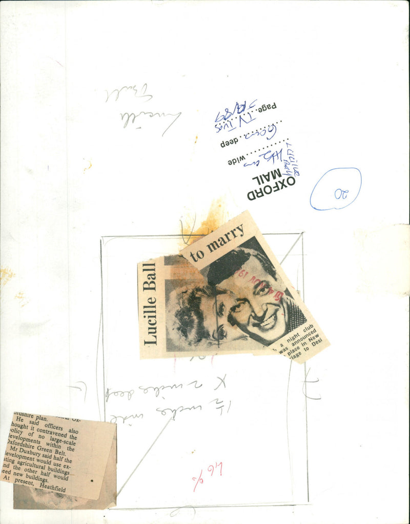 Lucille Ball - Vintage Photograph